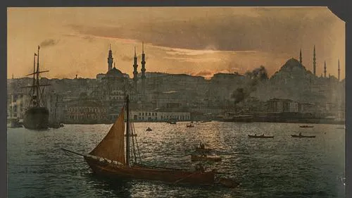 Constantinople, partie du coté de Stamboul