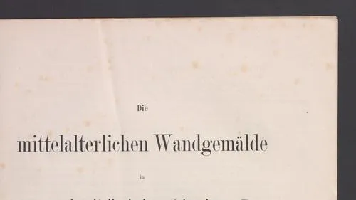 Die  mittelalterlichen Wandgemälde in der italienischen Schweiz