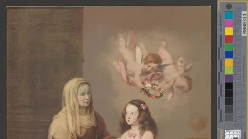 Santa Ana y la virgen : Museo del Prado, Madrid