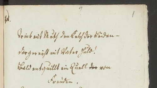 2 Briefe an [Winnefried von] Westerhold, [Johanna Anna Josepha von] Westerhold