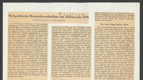 Artikel von 1971 - 1983