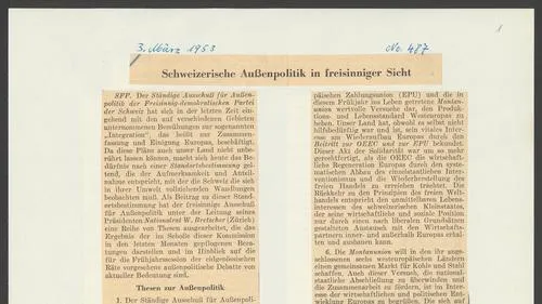 Artikel von 1953