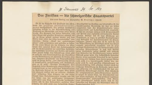 Artikel von 1939