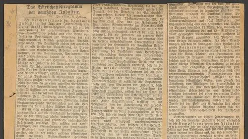 Artikel von 1926