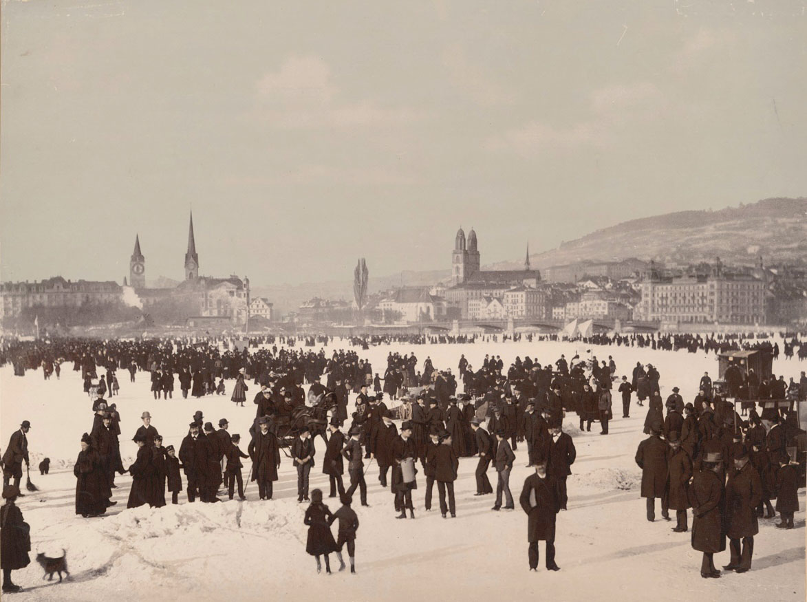 Abb. 15: Zürich, Seegfrörni, 1891, Photochrom, ohne Nummer