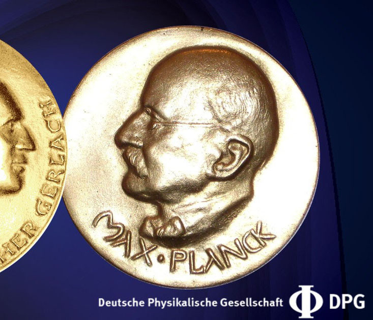 Max-Planck-Medaille. (Bild: © Deutsche Physikalische Gesellschaft)