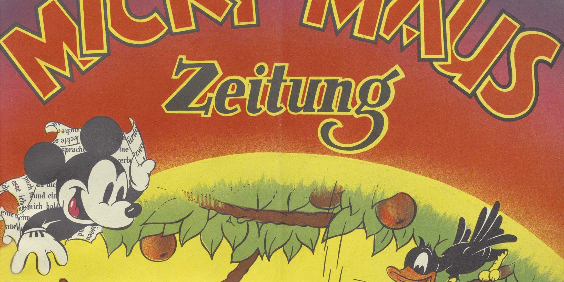 Zentralbibliothek Zürich - Mickey Mouse comics from Zurich