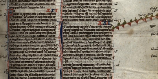 Überschrieben, vernäht, beklebt und geküsst – Was mittelalterliche Handschriften über ihre Besitzer verraten